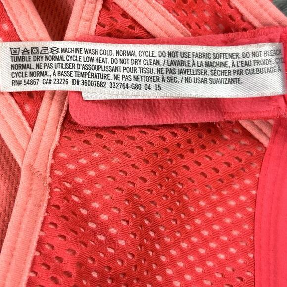 INCREDIBLE by Victoria's Secret Sports Bra Size 36D Pink Crossback Full Support - Picture 6 of 9